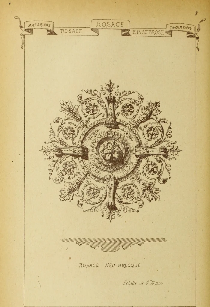 An illustration from Materials and documents of architecture and sculpture : classified alphabetically, 1915, leaf 261