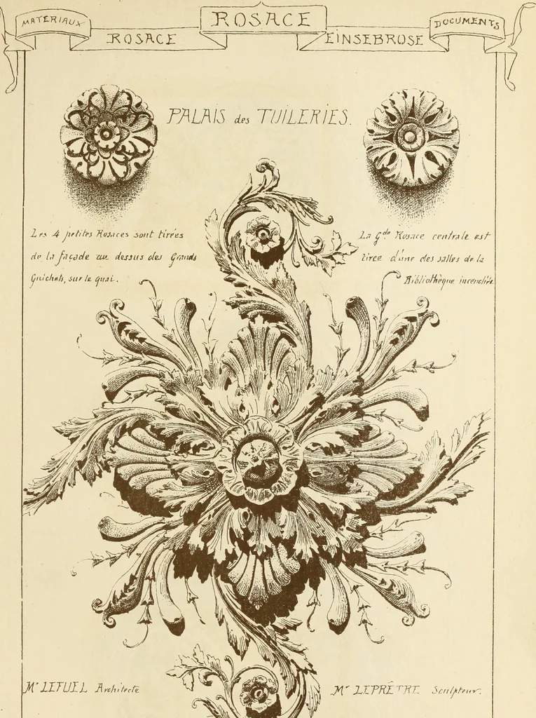 An illustration from Materials and documents of architecture and sculpture : classified alphabetically, 1915, leaf 266