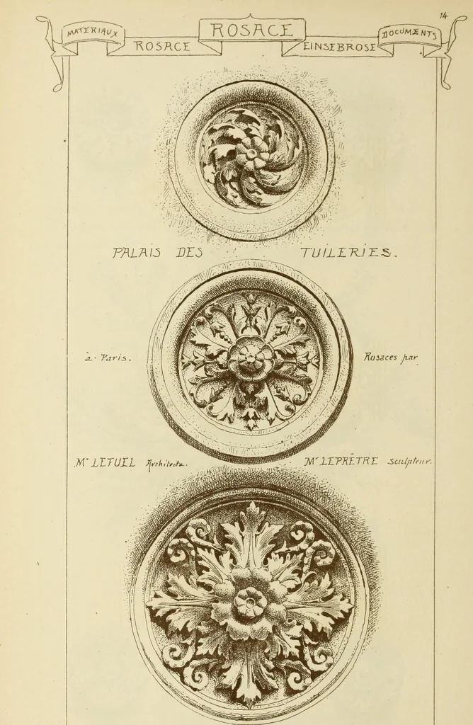 An illustration from Materials and documents of architecture and sculpture : classified alphabetically, 1915, leaf 267