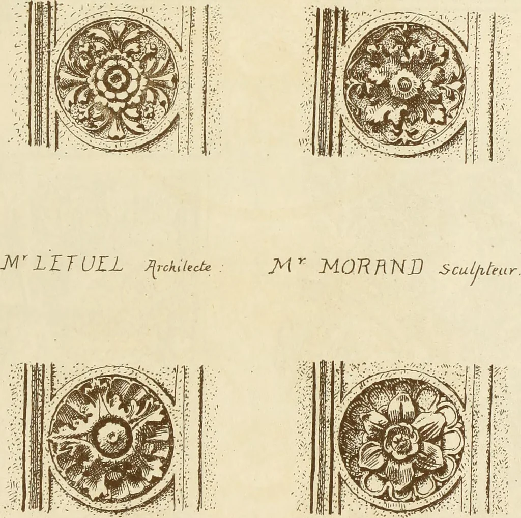 An illustration from Materials and documents of architecture and sculpture : classified alphabetically, 1915, leaf 268