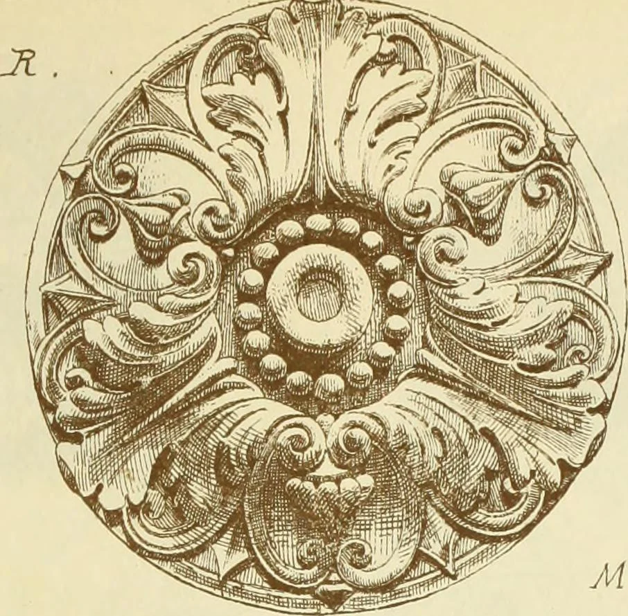 An illustration from Materials and documents of architecture and sculpture : classified alphabetically, 1915, leaf 274