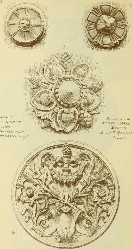 An illustration from Materials and documents of architecture and sculpture : classified alphabetically, 1915, leaf 275