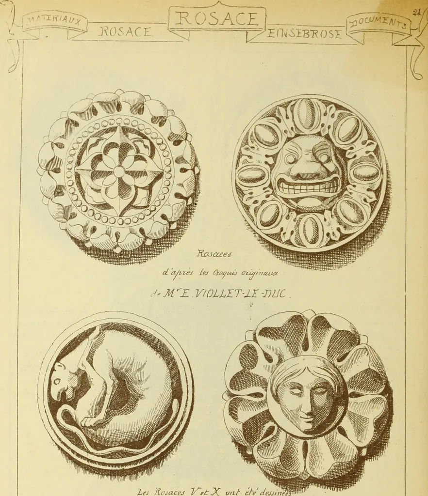 An illustration from Materials and documents of architecture and sculpture : classified alphabetically, 1915, leaf 277