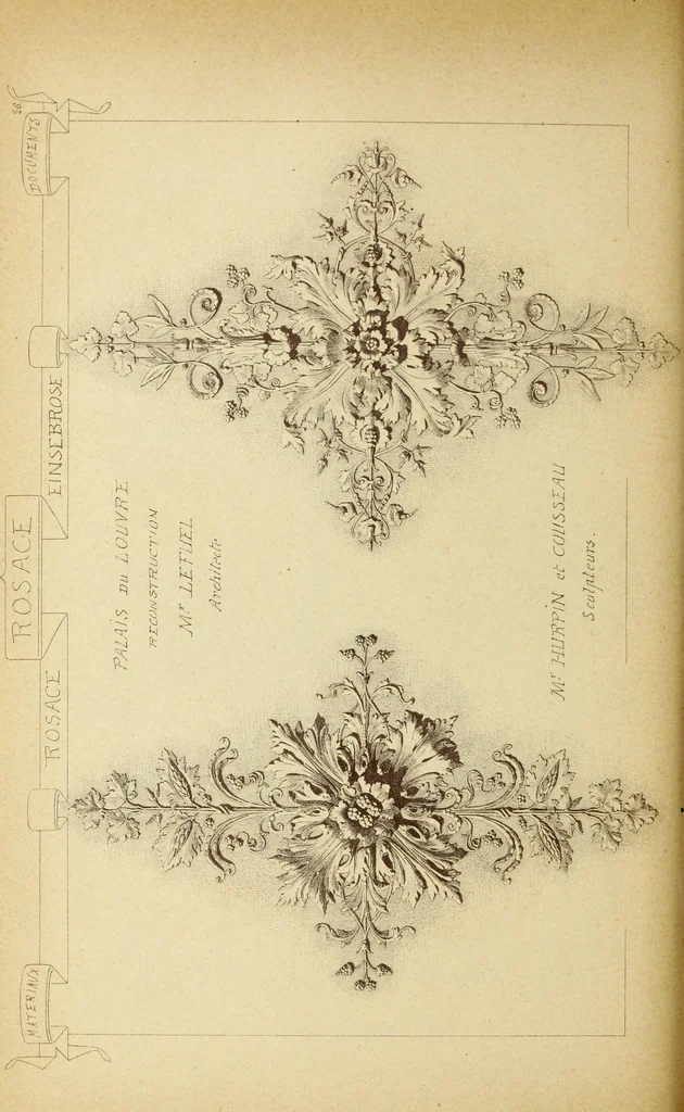 An illustration from Materials and documents of architecture and sculpture : classified alphabetically, 1915, leaf 279