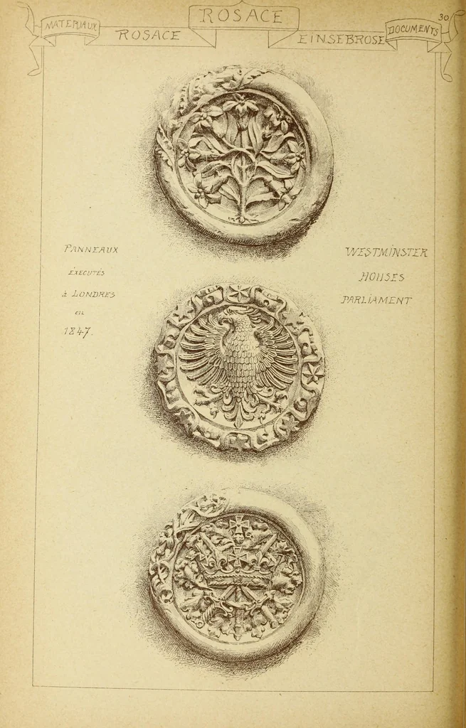 An illustration from Materials and documents of architecture and sculpture : classified alphabetically, 1915, leaf 283