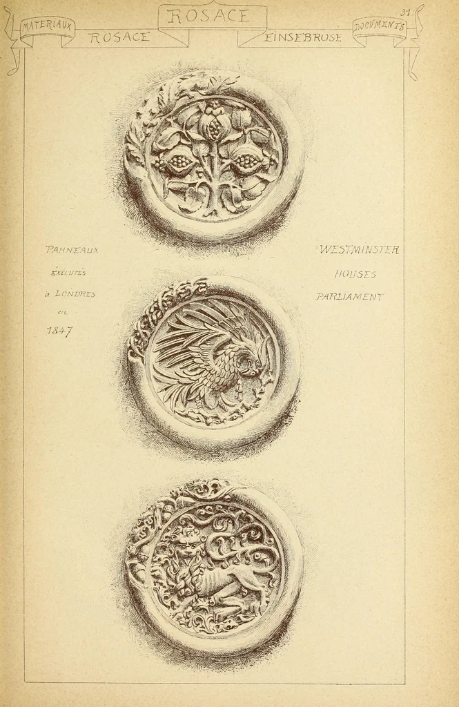 An illustration from Materials and documents of architecture and sculpture : classified alphabetically, 1915, leaf 284
