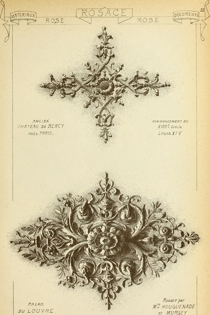 An illustration from Materials and documents of architecture and sculpture : classified alphabetically, 1915, leaf 286