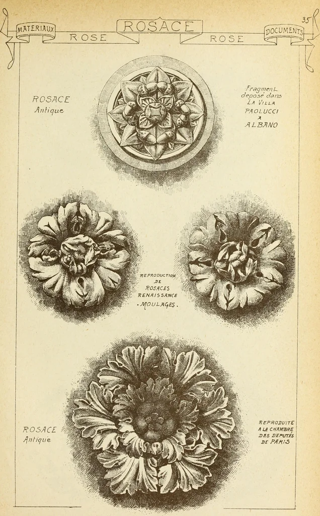 An illustration from Materials and documents of architecture and sculpture : classified alphabetically, 1915, leaf 288