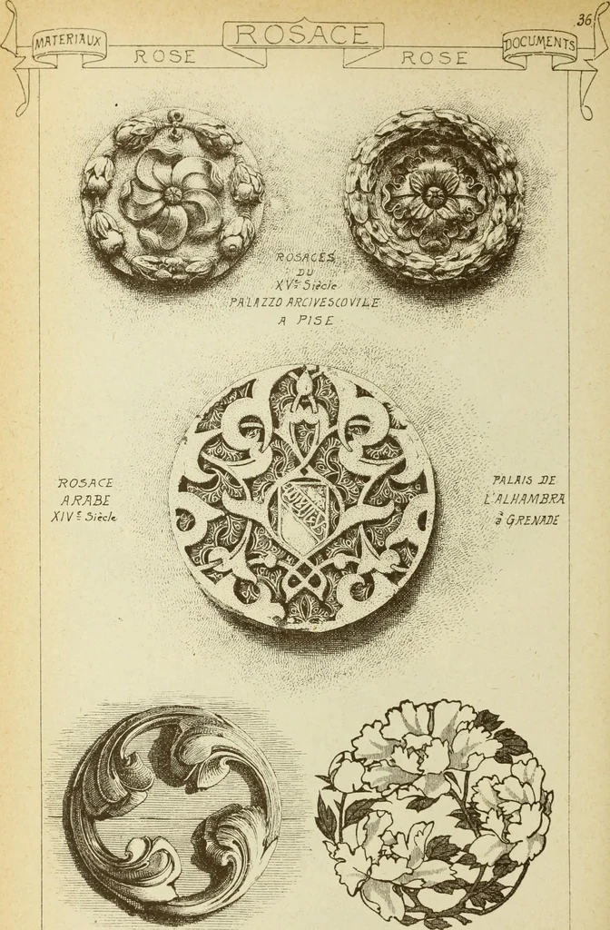An illustration from Materials and documents of architecture and sculpture : classified alphabetically, 1915, leaf 289
