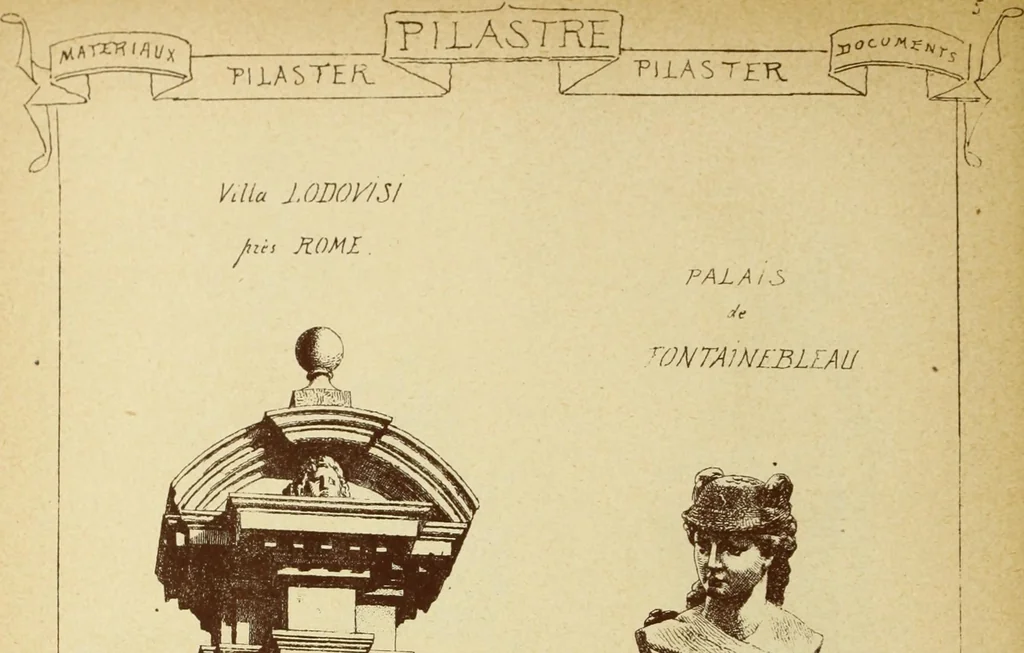 An illustration from Materials and documents of architecture and sculpture : classified alphabetically, 1915, leaf 29