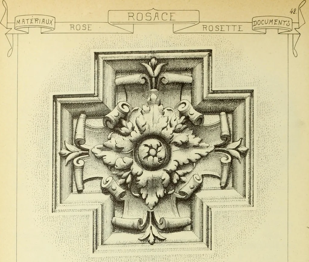 An illustration from Materials and documents of architecture and sculpture : classified alphabetically, 1915, leaf 295
