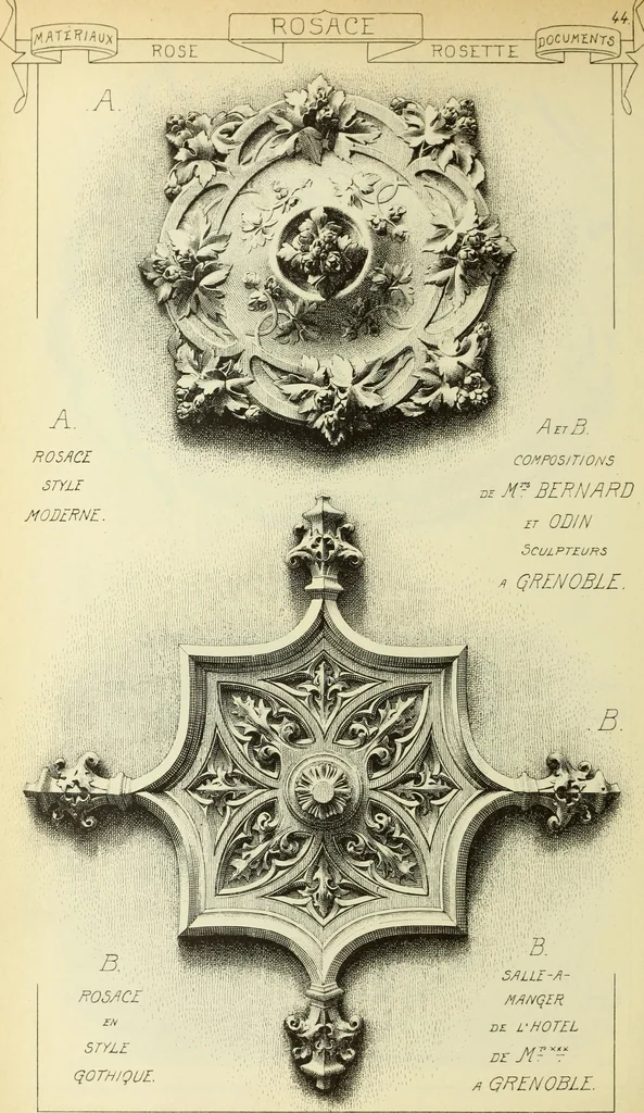 An illustration from Materials and documents of architecture and sculpture : classified alphabetically, 1915, leaf 297
