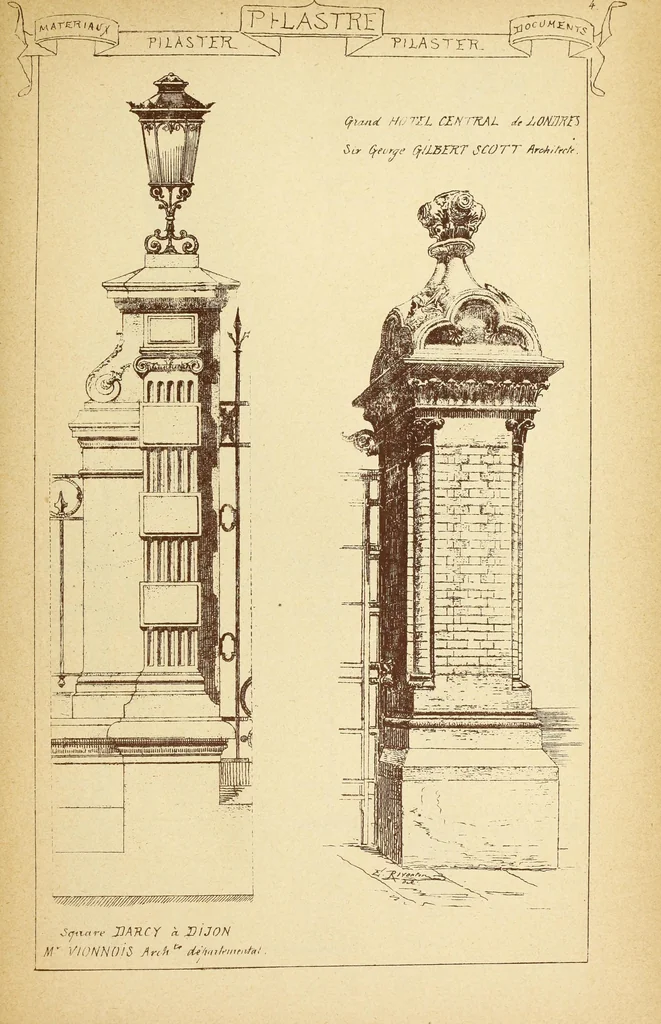 An illustration from Materials and documents of architecture and sculpture : classified alphabetically, 1915, leaf 30