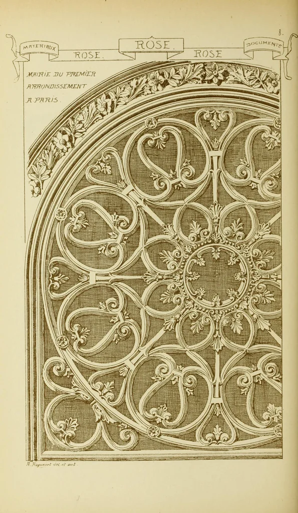 An illustration from Materials and documents of architecture and sculpture : classified alphabetically, 1915, leaf 309