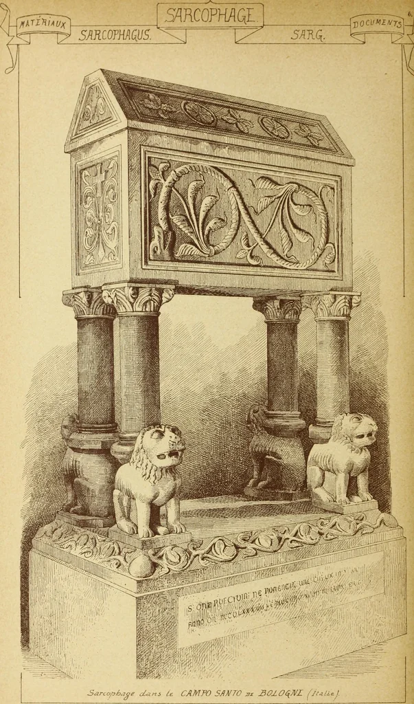 An illustration from Materials and documents of architecture and sculpture : classified alphabetically, 1915, leaf 323