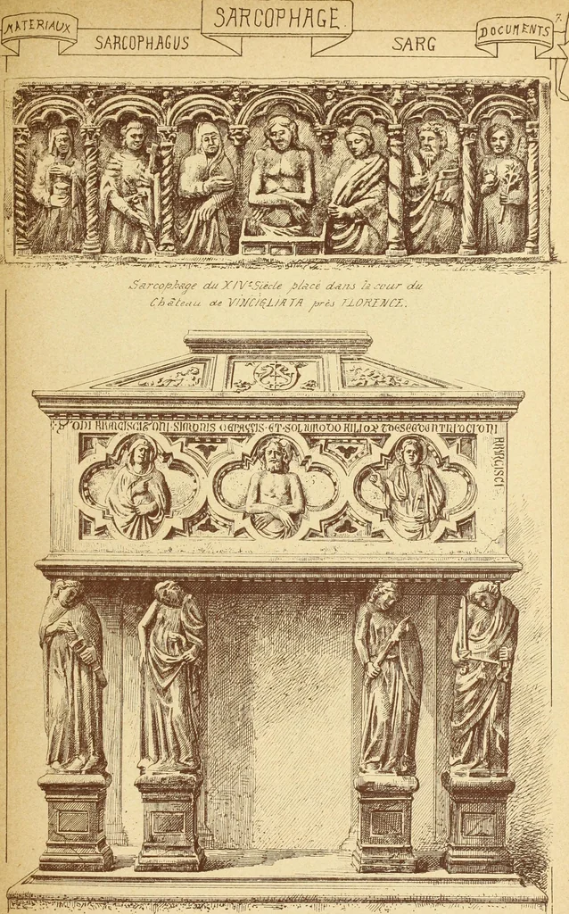 An illustration from Materials and documents of architecture and sculpture : classified alphabetically, 1915, leaf 324