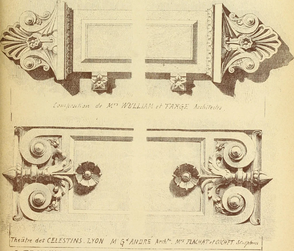 An illustration from Materials and documents of architecture and sculpture : classified alphabetically, 1915, leaf 334