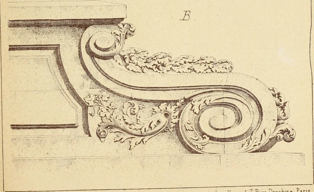 An illustration from Materials and documents of architecture and sculpture : classified alphabetically, 1915, leaf 34