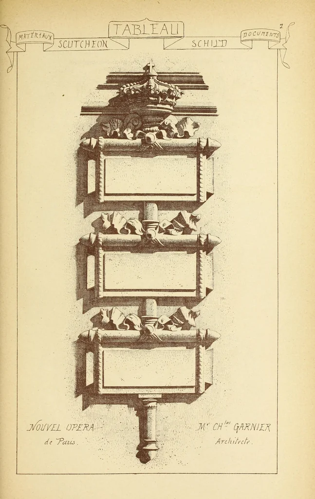 An illustration from Materials and documents of architecture and sculpture : classified alphabetically, 1915, leaf 340