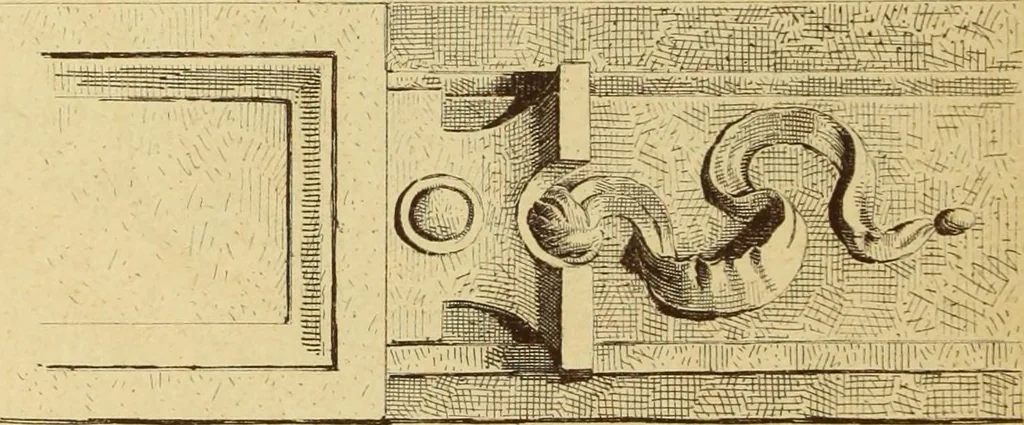 An illustration from Materials and documents of architecture and sculpture : classified alphabetically, 1915, leaf 343