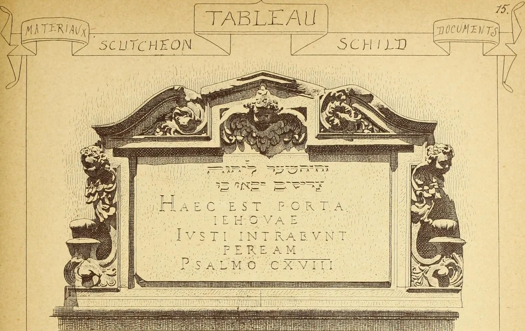 An illustration from Materials and documents of architecture and sculpture : classified alphabetically, 1915, leaf 348