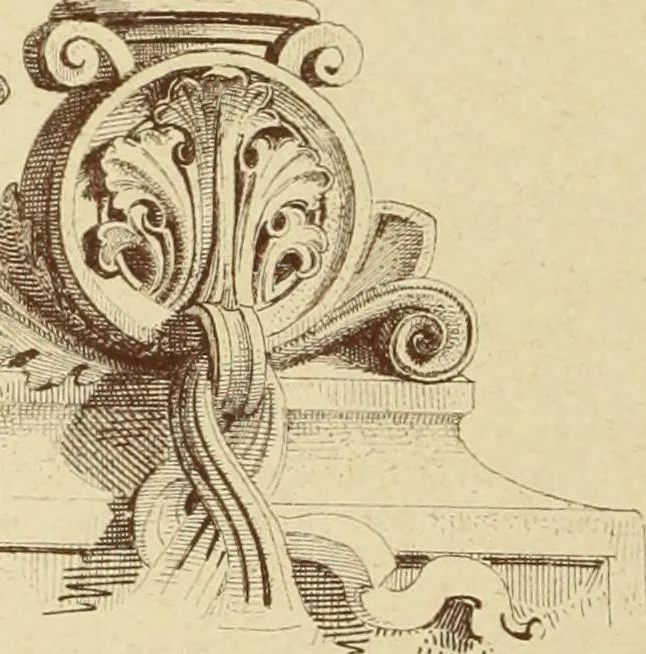 An illustration from Materials and documents of architecture and sculpture : classified alphabetically, 1915, leaf 35
