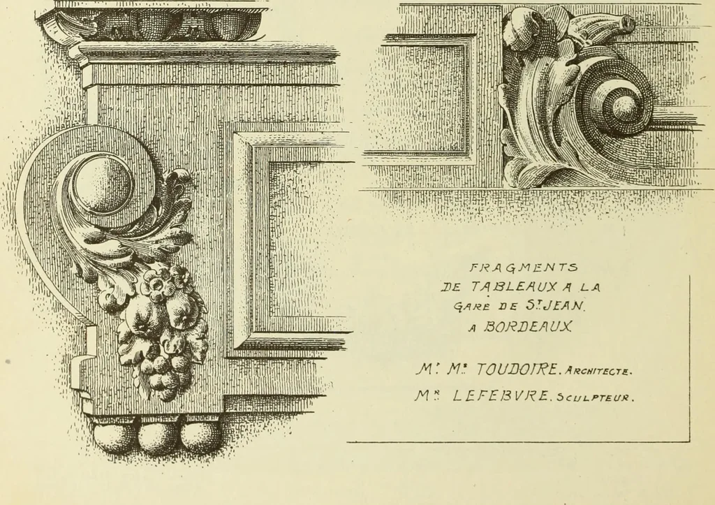 An illustration from Materials and documents of architecture and sculpture : classified alphabetically, 1915, leaf 351