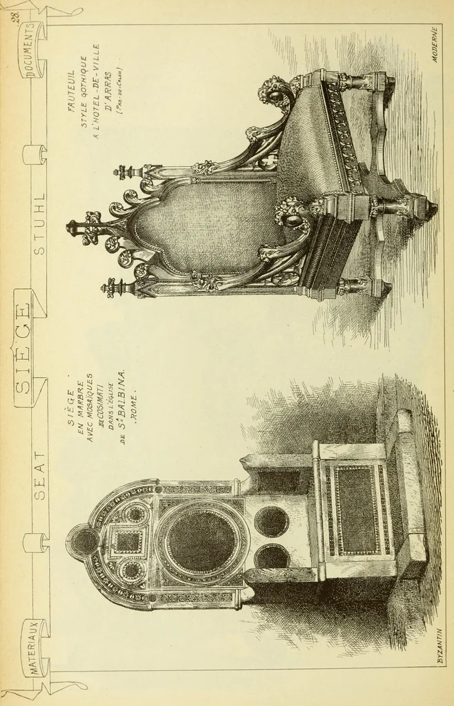 An illustration from Materials and documents of architecture and sculpture : classified alphabetically, 1915, leaf 361