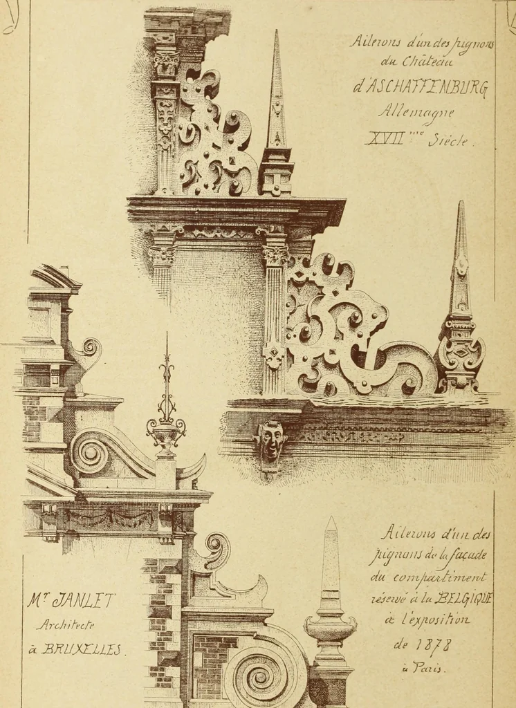 An illustration from Materials and documents of architecture and sculpture : classified alphabetically, 1915, leaf 37