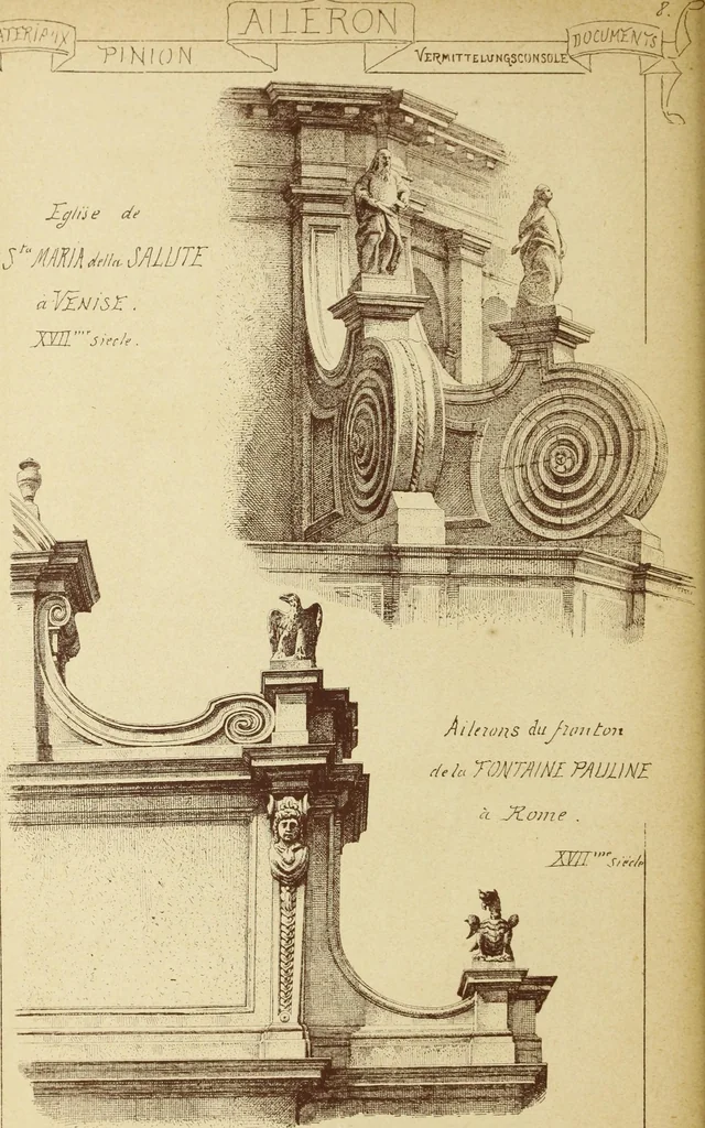 An illustration from Materials and documents of architecture and sculpture : classified alphabetically, 1915, leaf 41