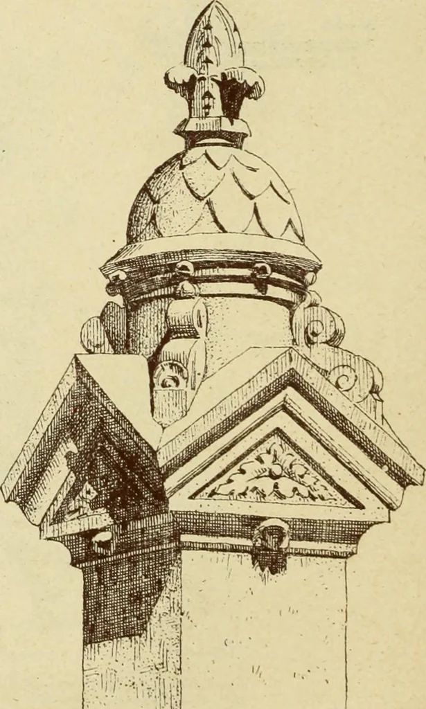 An illustration from Materials and documents of architecture and sculpture : classified alphabetically, 1915, leaf 49