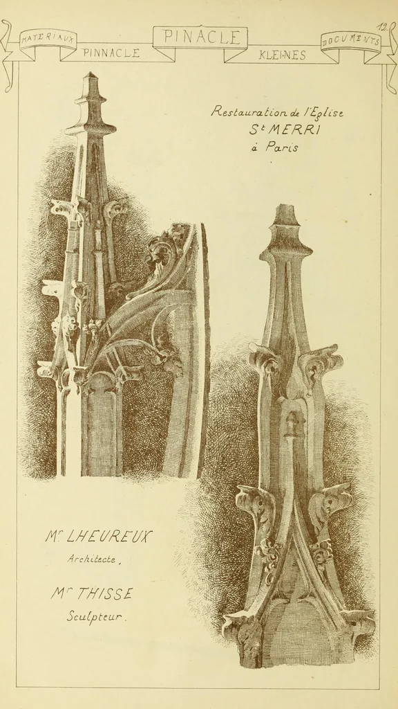An illustration from Materials and documents of architecture and sculpture : classified alphabetically, 1915, leaf 53