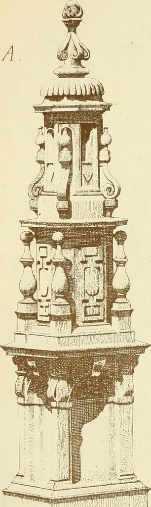 An illustration from Materials and documents of architecture and sculpture : classified alphabetically, 1915, leaf 56