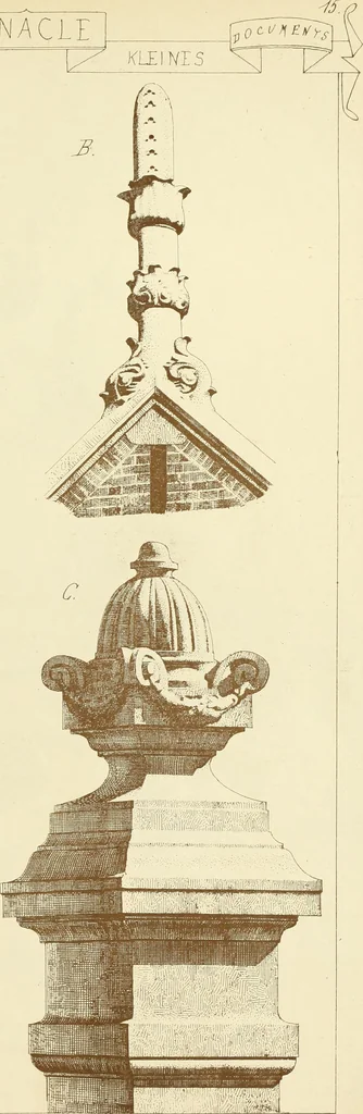 An illustration from Materials and documents of architecture and sculpture : classified alphabetically, 1915, leaf 56