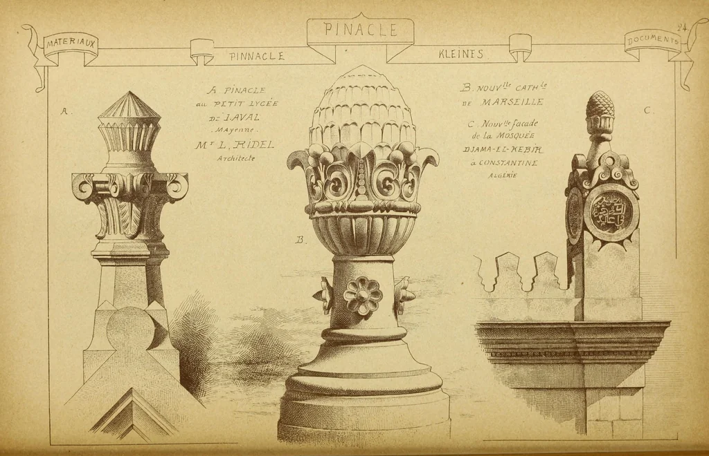 An illustration from Materials and documents of architecture and sculpture : classified alphabetically, 1915, leaf 65