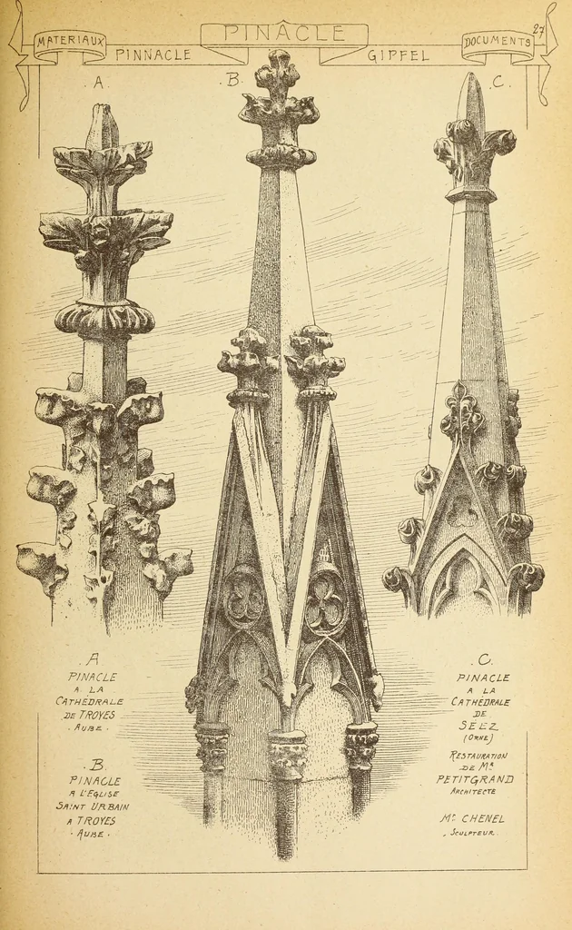 An illustration from Materials and documents of architecture and sculpture : classified alphabetically, 1915, leaf 68
