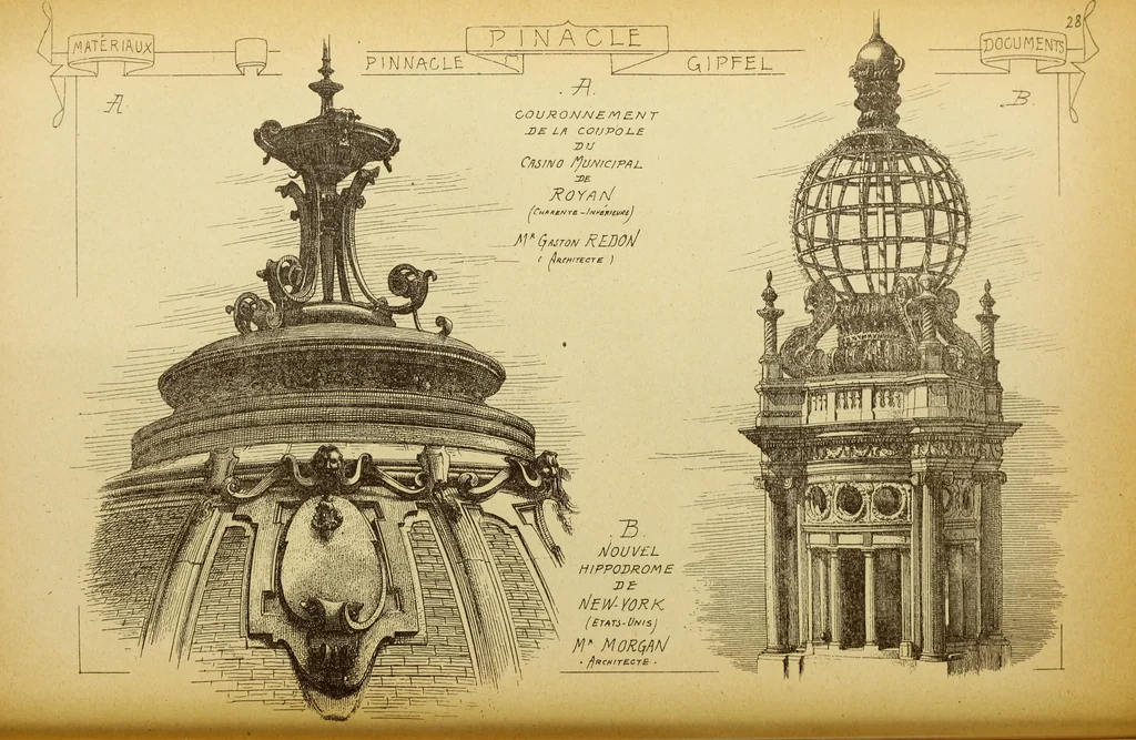 An illustration from Materials and documents of architecture and sculpture : classified alphabetically, 1915, leaf 69