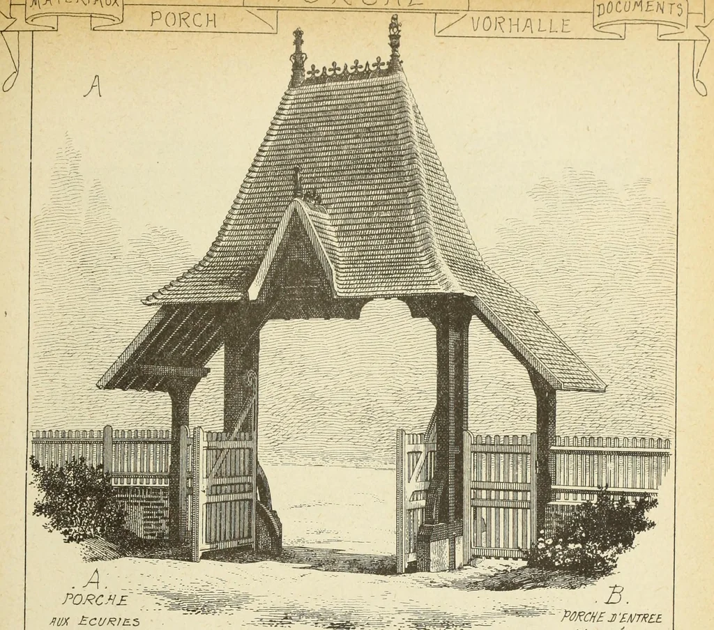 An illustration from Materials and documents of architecture and sculpture : classified alphabetically, 1915, leaf 98