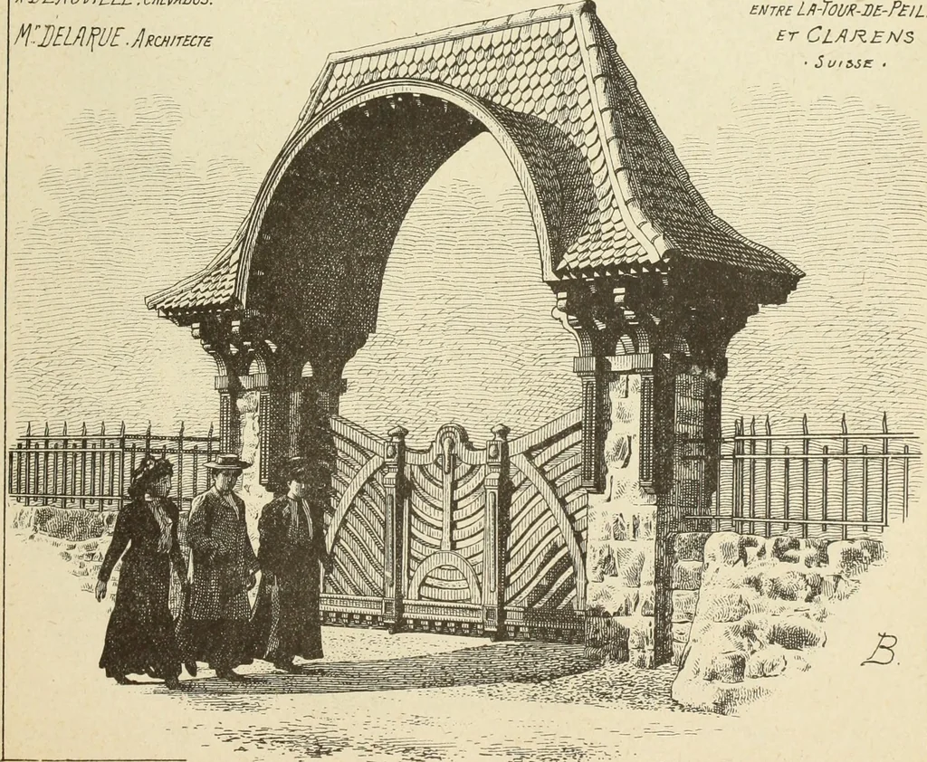 An illustration from Materials and documents of architecture and sculpture : classified alphabetically, 1915, leaf 98