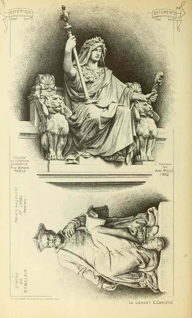 An illustration from Materials and documents of architecture and sculpture : classified alphabetically, 1915, leaf 103