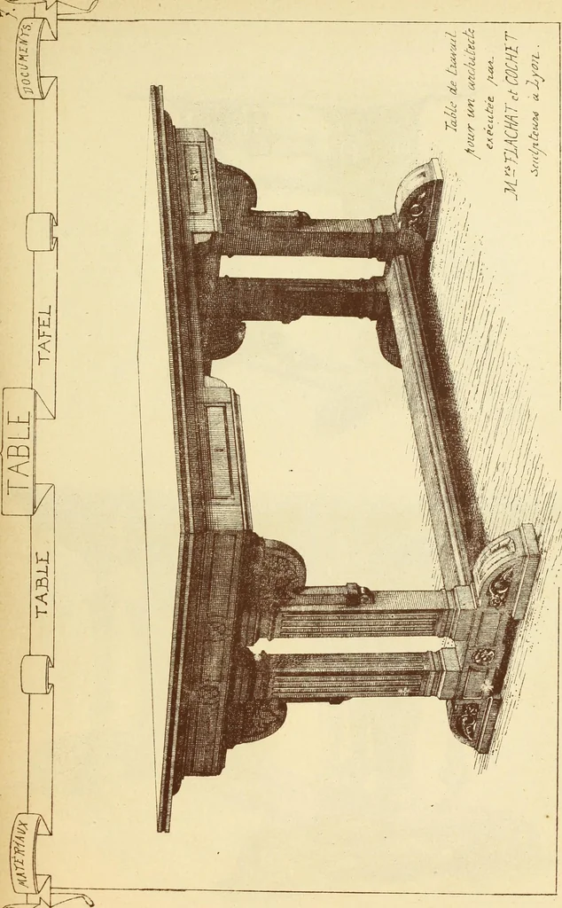 An illustration from Materials and documents of architecture and sculpture : classified alphabetically, 1915, leaf 126