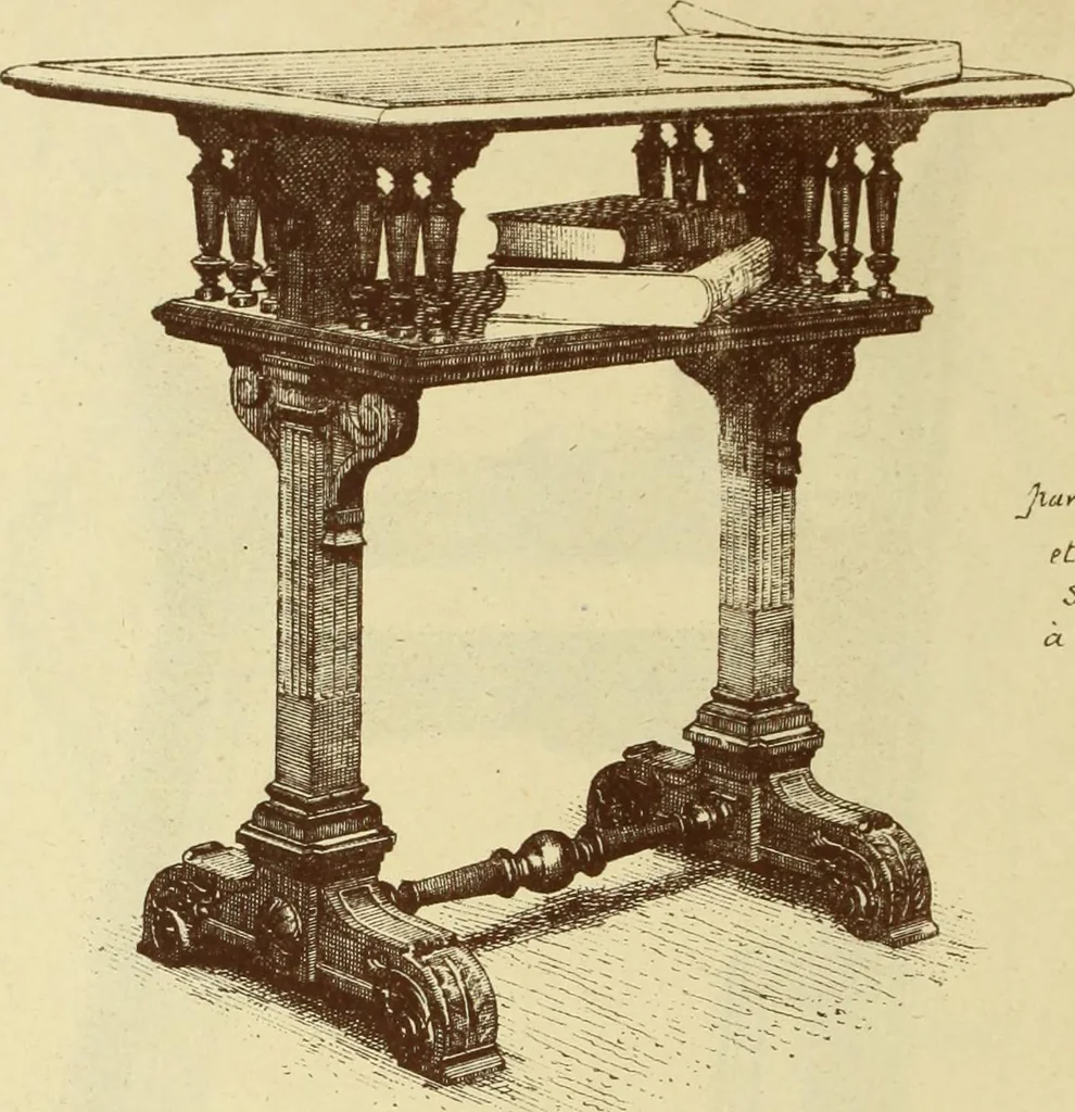 An illustration from Materials and documents of architecture and sculpture : classified alphabetically, 1915, leaf 127