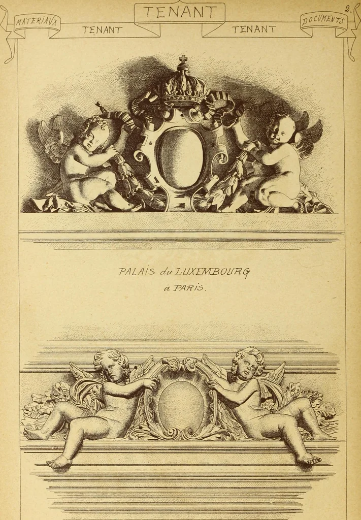 An illustration from Materials and documents of architecture and sculpture : classified alphabetically, 1915, leaf 129