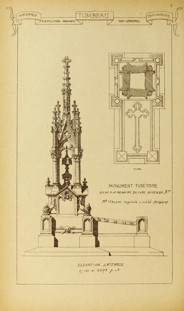 An illustration from Materials and documents of architecture and sculpture : classified alphabetically, 1915, leaf 149