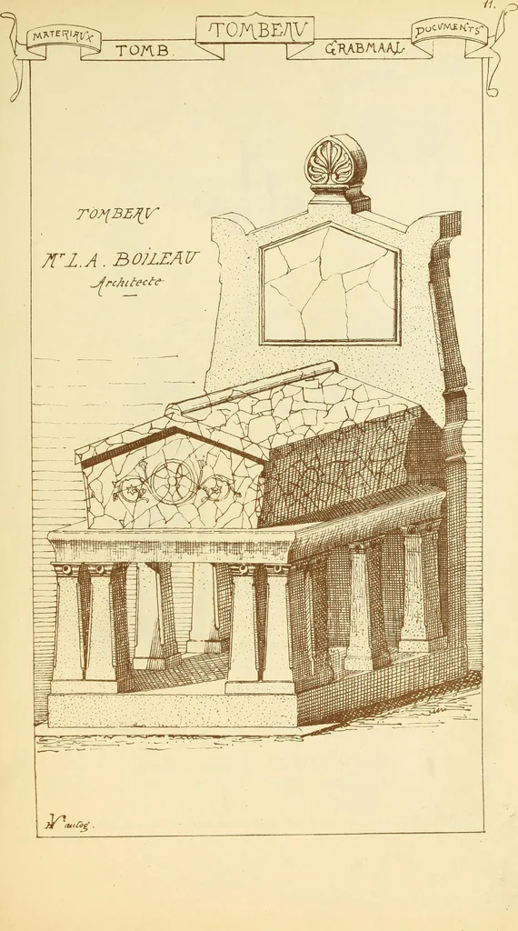 An illustration from Materials and documents of architecture and sculpture : classified alphabetically, 1915, leaf 154