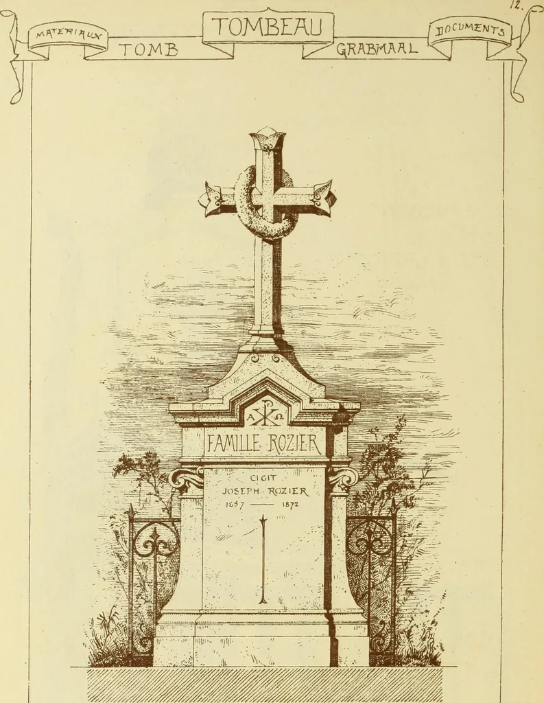 An illustration from Materials and documents of architecture and sculpture : classified alphabetically, 1915, leaf 155