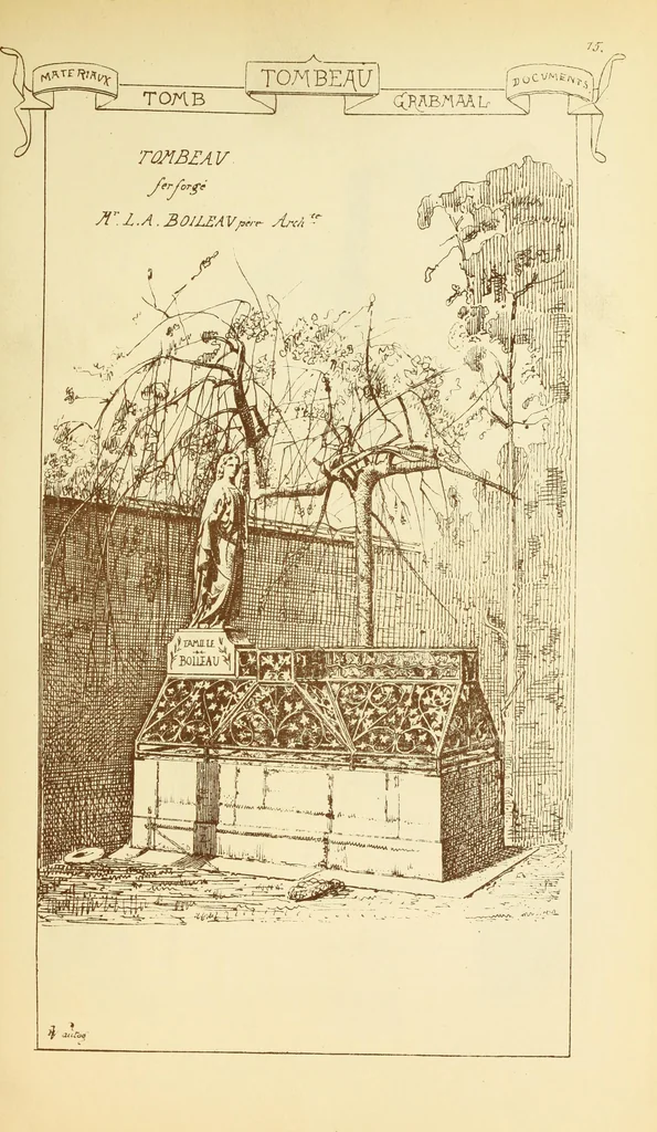 An illustration from Materials and documents of architecture and sculpture : classified alphabetically, 1915, leaf 158