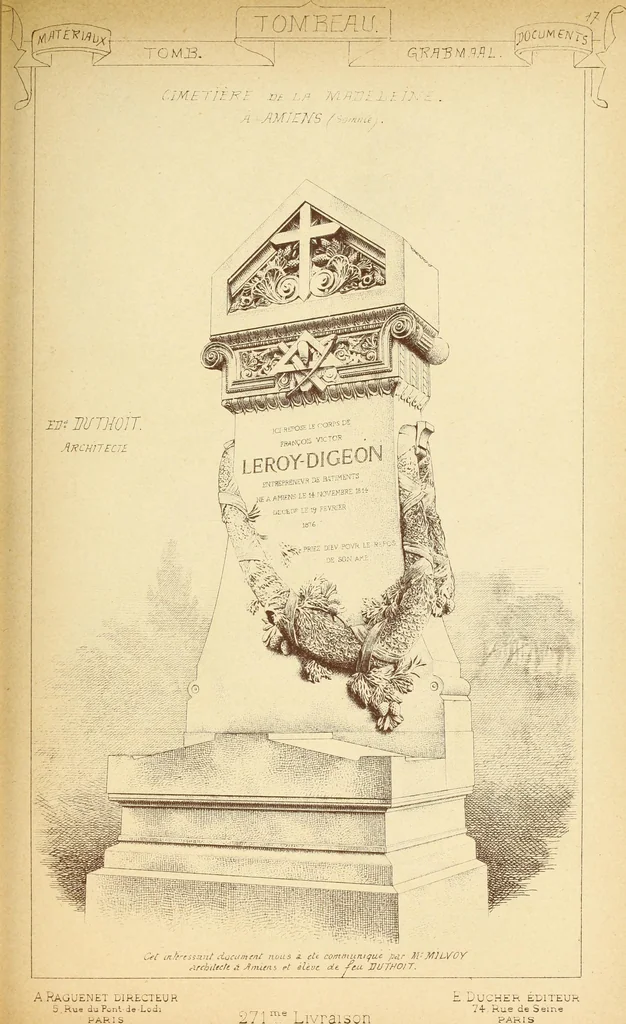 An illustration from Materials and documents of architecture and sculpture : classified alphabetically, 1915, leaf 160