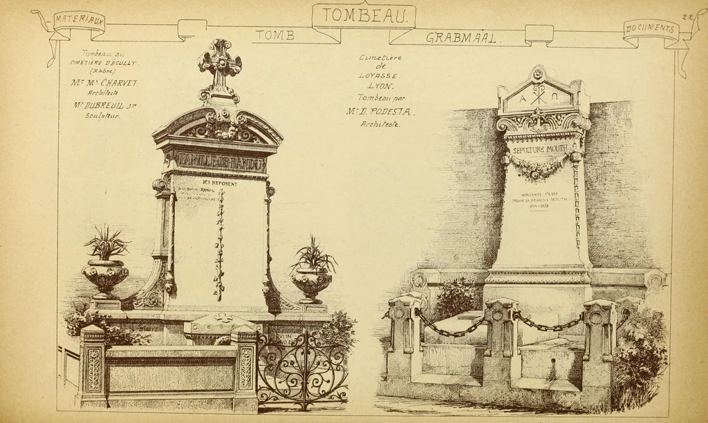 An illustration from Materials and documents of architecture and sculpture : classified alphabetically, 1915, leaf 165