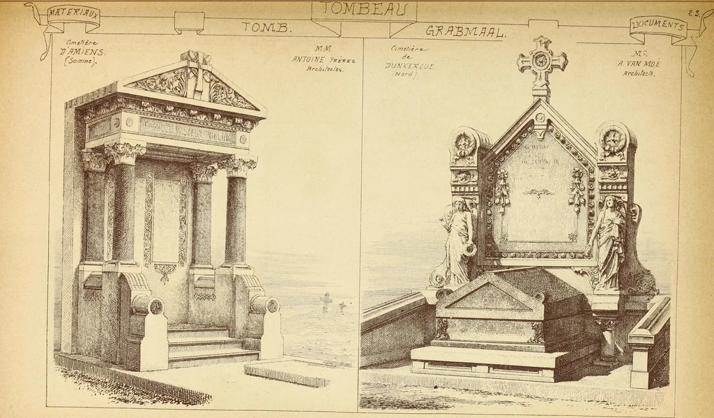An illustration from Materials and documents of architecture and sculpture : classified alphabetically, 1915, leaf 166